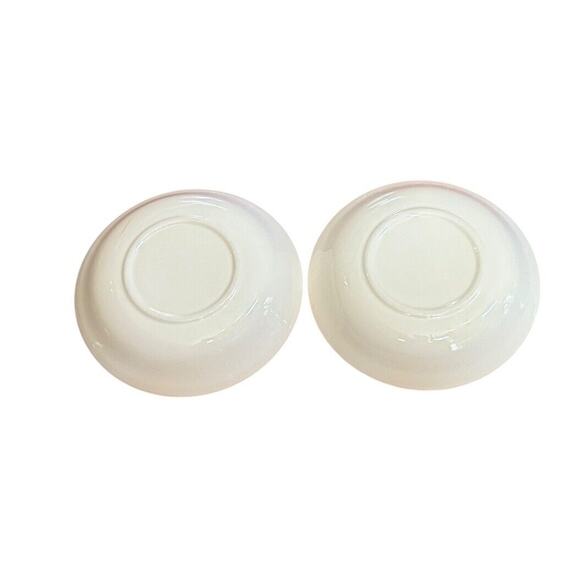 Tiger Lily Floral Salad Plates (2) ~ 7.5 Inches VTG Sabin China (Unmarked) READ - Picture 8 of 10